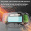Automatic Dimming Welding Goggles Large View Auto Darkening Protective Glasses for Arc Welding Grinding Cutting,B 4