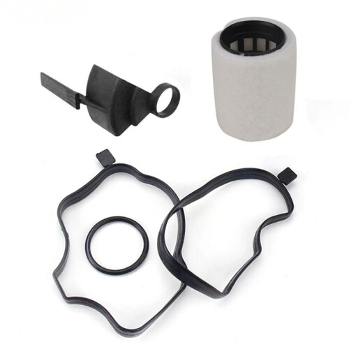 Auto Crank Case Breather Filter 5Pcs/Set 11127793164 for  E46 E39 M57 Engine Crankcase Oil Separator Filter 1