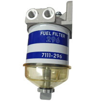 Universal Double Add Duel Fuel Filter 296 Elements 7111-296 HDF296 Filter Oil Water Separator Dual Cup Assy