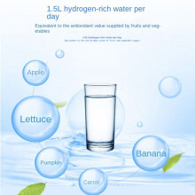 2L Rich Hydrogen Water Bottle Alkaline Water Ionizer Machine Water Filter Drink Hydrogen Water Generator US Plug