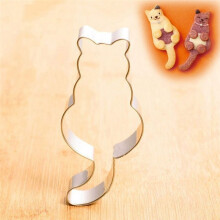 Katvormige Aluminium Bakcakevorm Koekjesvormvorm Sugarcraft Bakaccessoires