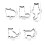 Cat Shaped Aluminium Baking Cake Mould Cookie Cutter Mold Sugarcraft Baking Accessories 7