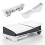 Horizontal Stand for PS5 Slim Console, Base Stand for PS5 Slim Disc & Digital Editions Game Console Dock Mount Holder 5