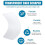80PCS Plastic Transparent Soft Scraper Cake Cream Scraping Plate Baking Round  Cutter Elastic Baking Scraper 4