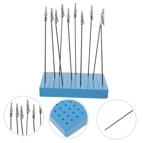 Superior Quality Alligator Clips & Spraying Clamp Base Set, Model Stand Tool Featuring 1 Set Model Coloring Clips Base 2