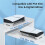 Horizontal Stand for PS5 Slim Console, Base Stand for PS5 Slim Disc & Digital Editions Game Console Dock Mount Holder 8