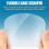 80PCS Plastic Transparent Soft Scraper Cake Cream Scraping Plate Baking Round  Cutter Elastic Baking Scraper 2