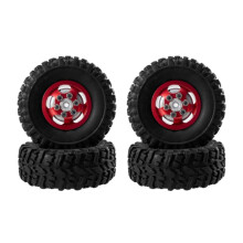 Pièces de Voiture RC Ensemble Moyeux et Pneus de Roue de Voiture RC pour MN Modèle 1/12 MN82 LC79 MN78 Accessoires de Voiture Télécommandés