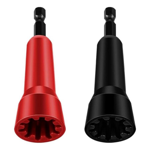 2Pcs Wire Twisting Tool Wire Twister Tool Drill Wire Stripper Twisting Wire Connector Socket Wire Twisting Spinner 1