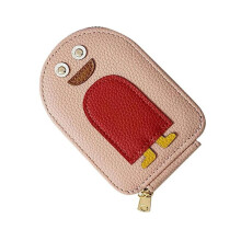 Porte-Cartes de CréDit en PU avec Pingouins Mignons, Portefeuille Pingouins Mignons, Porte-Cartes de CréDit pour Femme avec 11 Emplacements pour