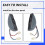 12V Car Universal Power Window  Kit Power Window Glass Lifter 4