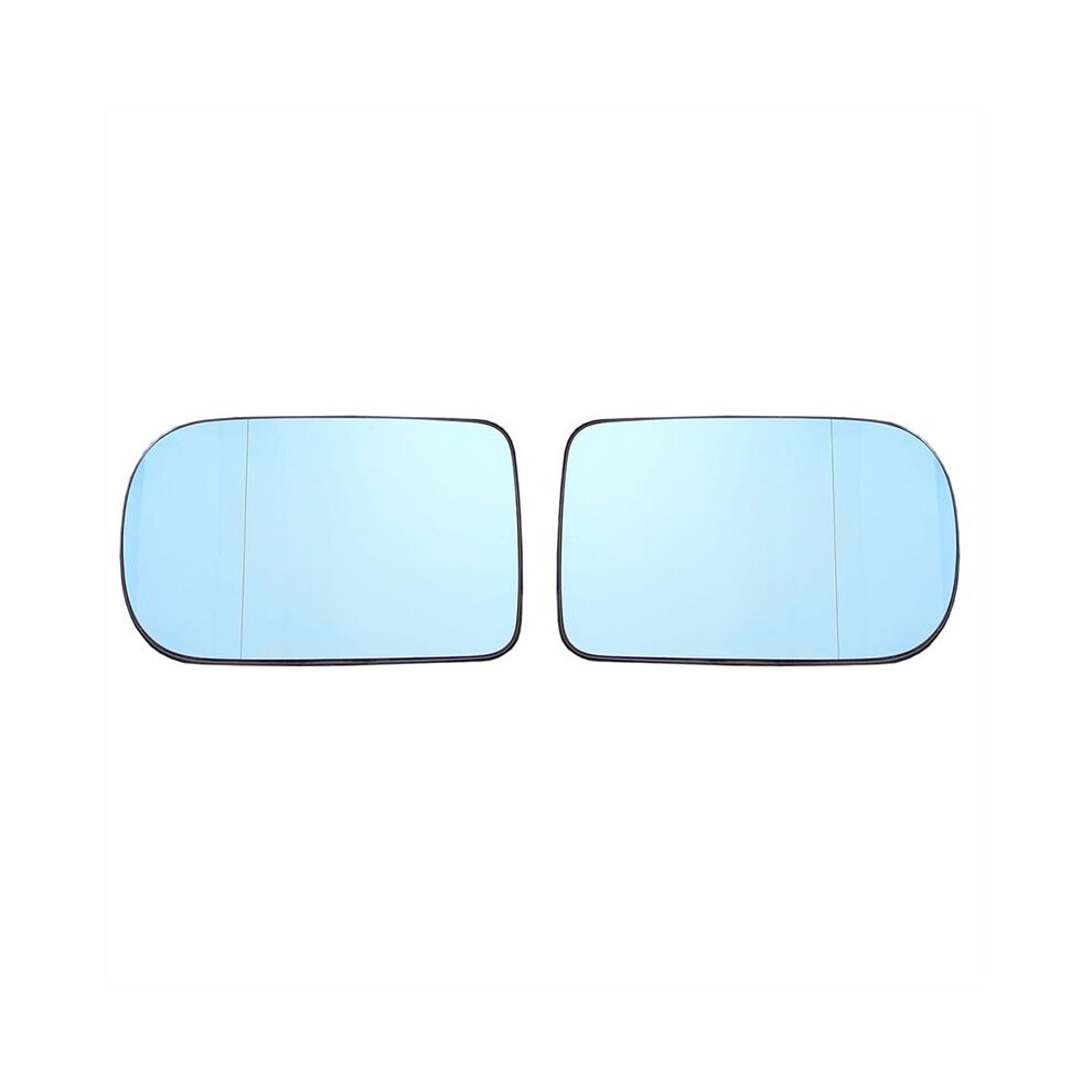 2Pcs Car Heated Rearview Mirror Glass For E39 E38 525I 528I 530I 540I 740I 750I Rearview Mirror Lens 51168209811 4713048103690