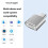 Type C Mouse Mover Jiggler Undetectable Automatic Mouse Mover 3 Jiggle Modes Driver-Free Keep Device for Laptop PC Awake 7