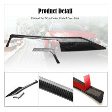Center Panel Modification Interior Decoration Sticker Decorative Panel for New 3 Series 320Li3GT4 Series F30