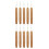 10PCS Dreadlock Crochet Hook Tool, Dreadlocks Crochet Hooks para Cabelo Madeira, Dreadlock Crochet Hook Tool 1