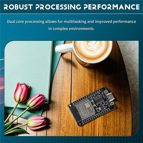 5 PCS ESP32 WROOM-32 Development Board Type-C CH340C Ultra-Low Power Consumption Dual Core Wireless Module 2