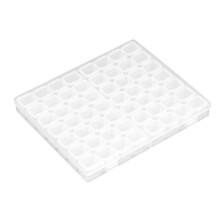 Nail Jewelry Plastic Transparent Storage Box Detachable.