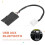 Autoradio-Audioadapter  AUX-Kabel Microfoon Handsfree Muziekinterface Discbox voor  Camry  RAV4 8