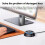 Computer Desktop  1.8m PC Motherboard External Start Power LED Light Button Extension Cable Round Startup  B 5