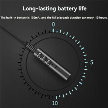 Récepteur Audio 5.0 Adaptateur Jack 3,5 mm Aux Récepteur Audio Portable pour Écouteurs Haut-Parleurs