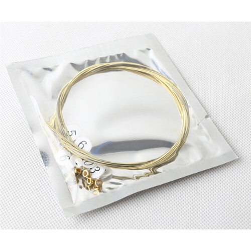 A Sets of 16 Lyre Harp Strings Replacement Metal String for Lyre Harp 2