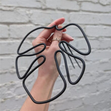 Monstera Shaped Plant Support Reusable Sturdy Alloy Plant Stem Support Holder Plant Retaining Support Herbs Vegetables D