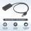 Cabo USB 3.0 para  Cabo Adaptador  III para Usb 3.0 Suporte para Disco Rígido Externo HDD SSD de 3,5 2,5 Polegadas Até 6 Gbps 2