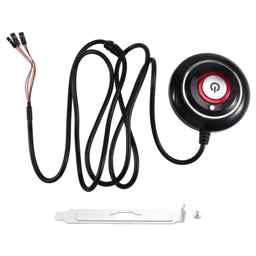 Computer Desktop  Button Desktop Host External Start Button PC Motherboard External Power Button Paste Type Swich