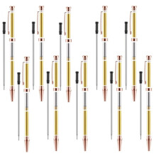 10-Teiliges Stift-Set zum Drechseln, 7 mm, Slimline-Stift-Drehset mit Nachfüll-Drehbank-Zubehör, Roségold