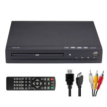 DVD Player M238 HD 1080P Disc Player with Remote Control Support USB MP3 MP4 Home DVD Player for TV Projectors Eu Plug