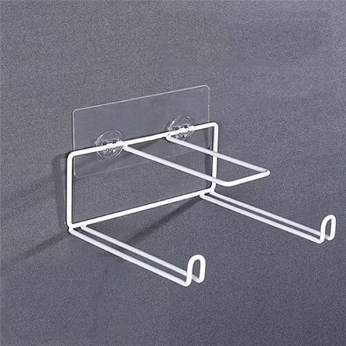 9Pack Shower Caddy Adhesive Hooks Replacement, Strong Adhesive Sticker Hooks,Shower Caddy Basket Bathroom Shelf 6x14cm 1