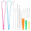 14PCS Drawstring Threader, Loop Turner Sewing Tool with Flexible Hoodie String Threader, Easy Drawstring Threader 1