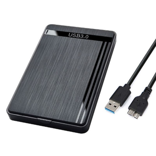 Gabinete de HDD  de 2,5 Polegadas para USB 3.0, Gabinetes para Disco Rígido Móvel para SSD, Caixa de Armazenamento Externo HDD com Cabo USB 3.0