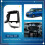9 Inch Car Frame Fascia Adapter Android Radio Dash Fitting Panel Kit for  Solio 2015-2020 6
