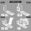 Vertical GPU Mount Bracket,2 Slots  Card Steering Holder with Hardware,EGPU Dock,External GPU Docking Station,A 5