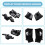 1Pair Rear Tail Lamp Circuit Board Bulb Base for  Elysee C-Elysee M43R 2014-2016 Taillight Socket Holder Base 7