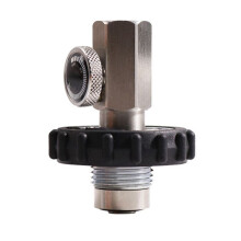 Fill Station Regolatore per Immersioni Subacquee DIN G5/8-14 A Femmina 1/4NPT Scba Fill Station Connettore Adattatore di Ricarica