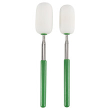 2Pieces Telescoping Sponge Stick Pottery Sculpture Sponge Holder Ceramic Throwing Stick Pottery Trimming Tools