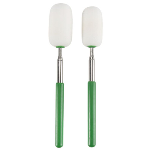 2Pieces Telescoping Sponge  Stick Pottery Sculpture Sponge Holder Ceramic Throwing Stick Pottery Trimming Tools