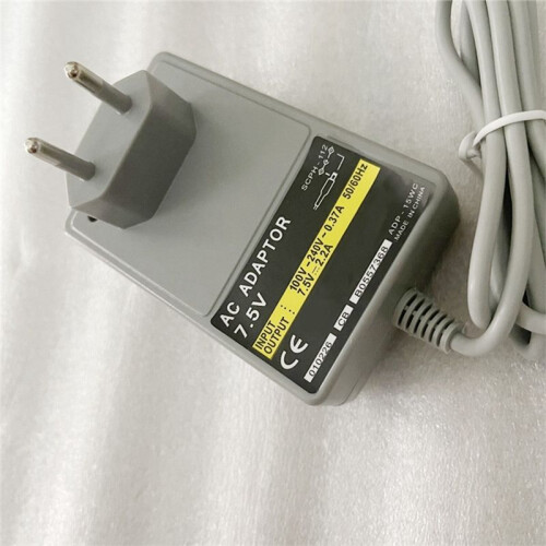 Game Console Adapter Charger AC Power Adapter Durable Auto-Voltage for   PS1 PSOne Slim EU Plug 2