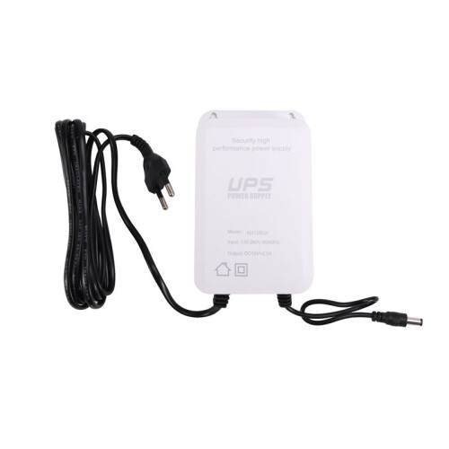 12V-2A Uninterruptible Power Supply UPS Battery Backup Interface, Security Camera UPS Battery Backup Protector EU Plug