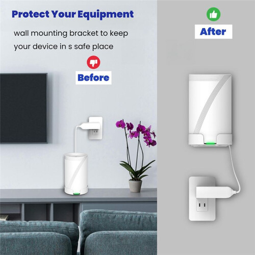 Router Wall Mount Bracket Suitable for  Deco BE63/BE65/BE10000 Mesh Wifi7 Router Saving Space 1PCS 1
