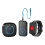 Wireless Call Device for Elderly People, Personal Alarm, Remote Control Doorbell Watch Black 1