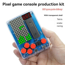 Pixel Game Console Productie Kit Retro Klassieke Game Console DIY Elektronische Soldeer Las Training Kit,B