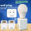 Motion Sensor Light Socket E27 Motion Detector Lamp Holder Socket Automatic Human Infrared Sensor Lamp Holder EU Plug 4