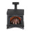 2PCS Dollhouse Miniature Simulation  Illuminated Fireplace Model DIY Accessories 1