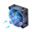 3D Printer Hotend Koelventilator  Koelventilator PWM Temperatuurregeling voor  P1S P1P 5