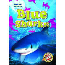 Blue Sharks by Thomas K. Adamson Hardcover Book