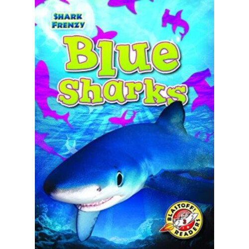 Blue Sharks by Thomas K. Adamson Hardcover Book