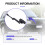 Car Front Right Headlight Level Sensor Height Sensor LR020474 for   Sport 2006-2009 6
